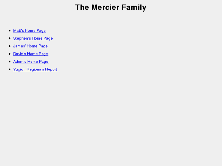 www.mercierfamily.com