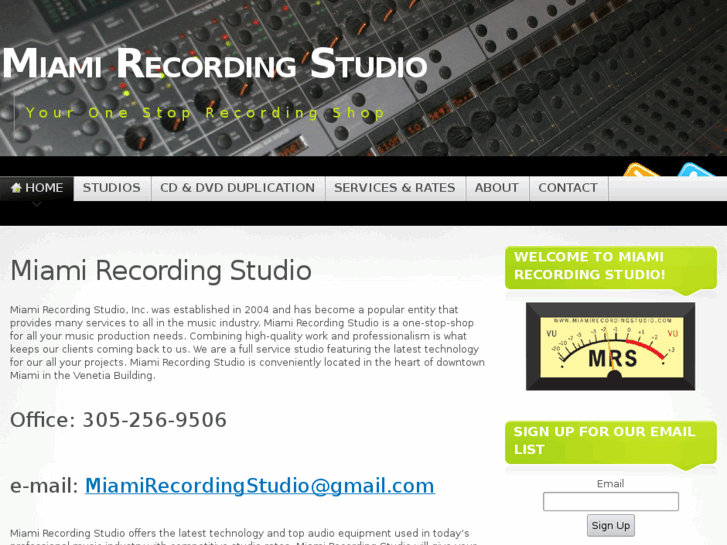 www.miamirecordingstudio.com