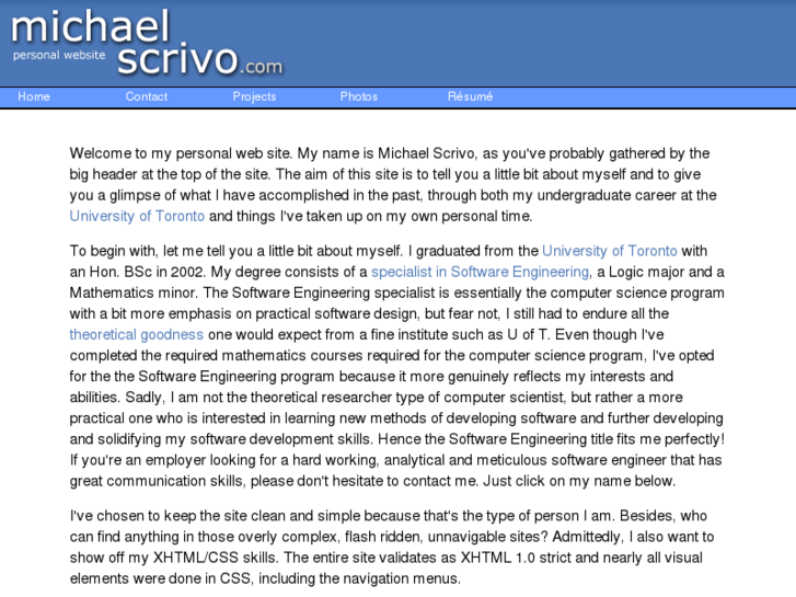 www.michaelscrivo.com