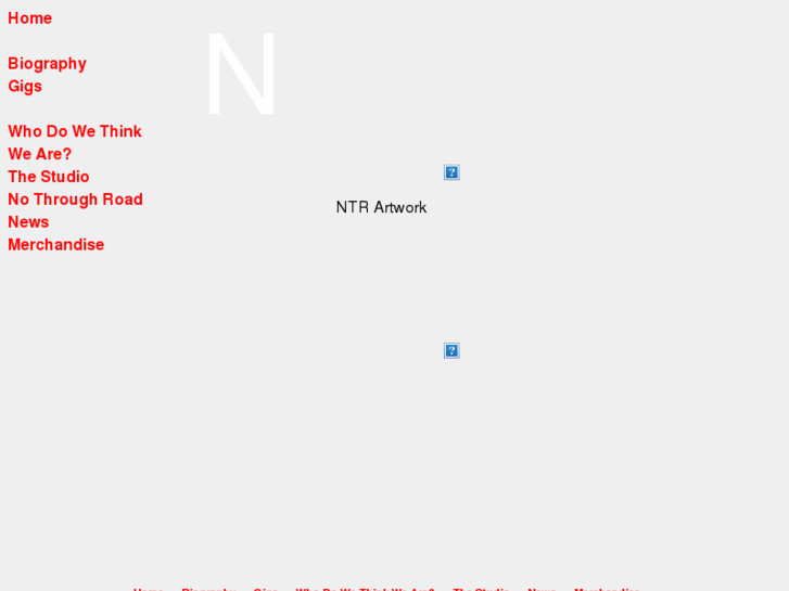 www.nothroughroad.net
