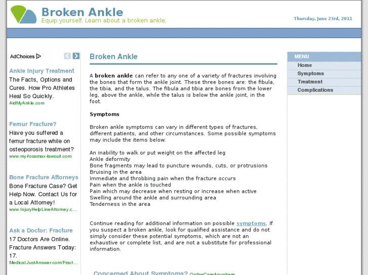 www.brokenankle.org