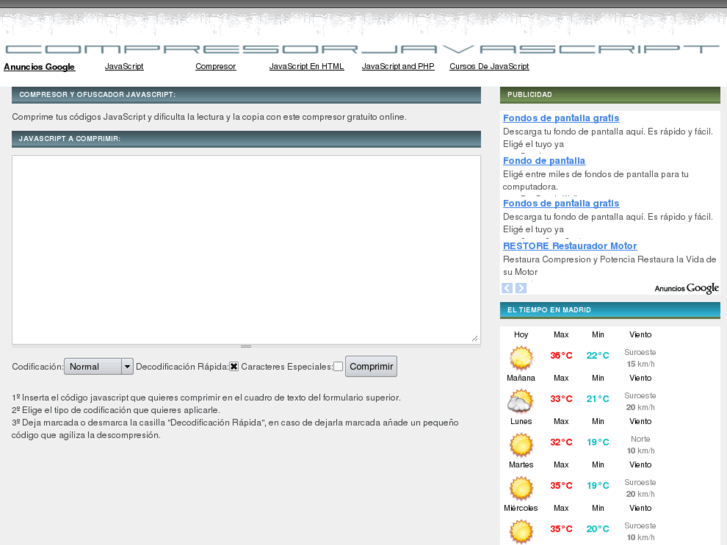 www.compresorjavascript.es