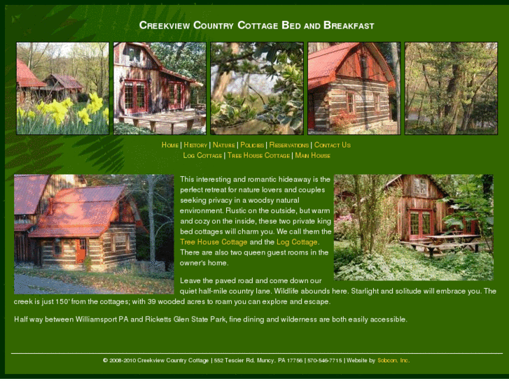 www.creekviewcountrycottagebnb.com