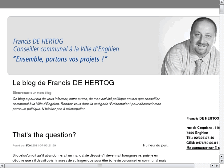 www.francisdehertog.be