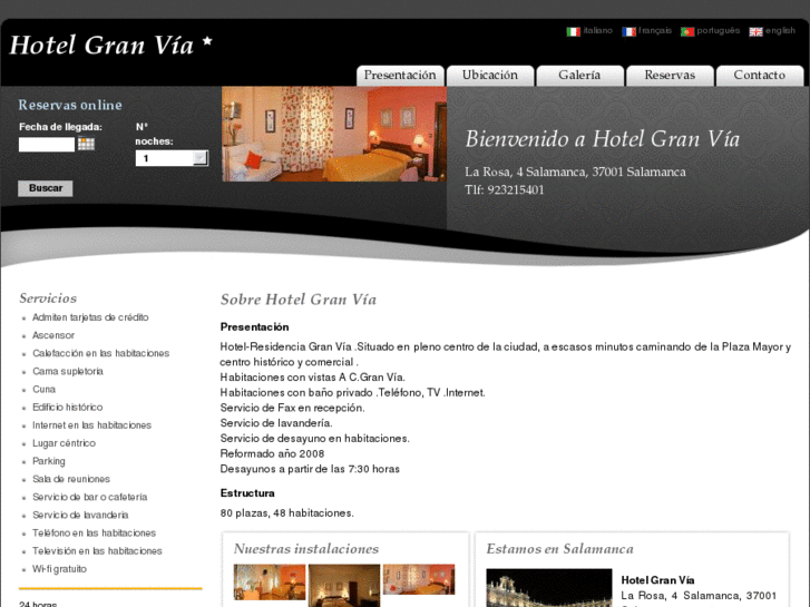 www.hotelgranviasalamanca.com