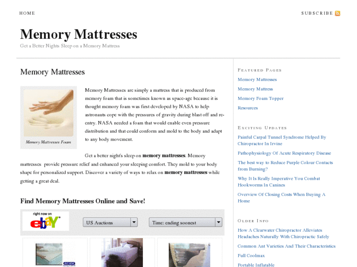 www.memorymattresses.net