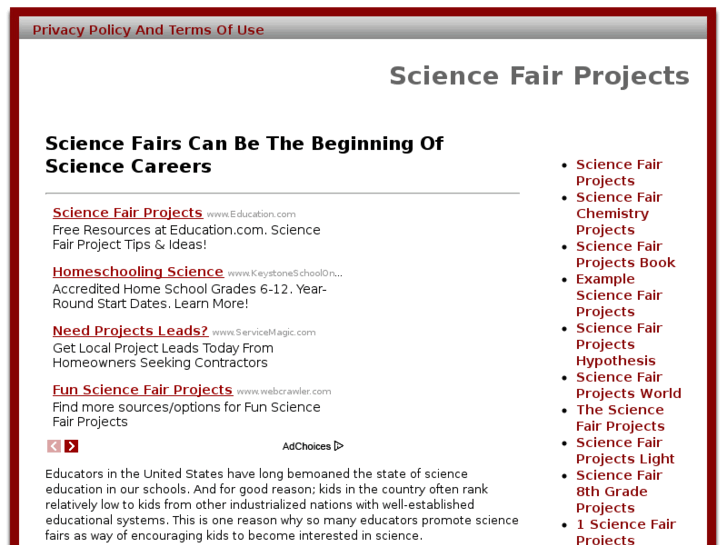 www.sciencefairprojects101.com