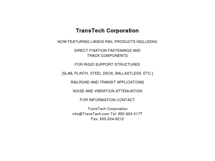 www.transtechrail.com