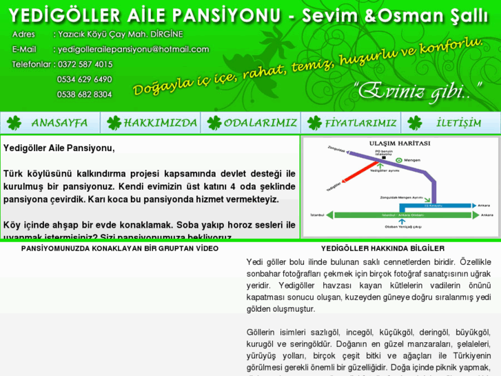 www.yedigollerpansiyonu.com