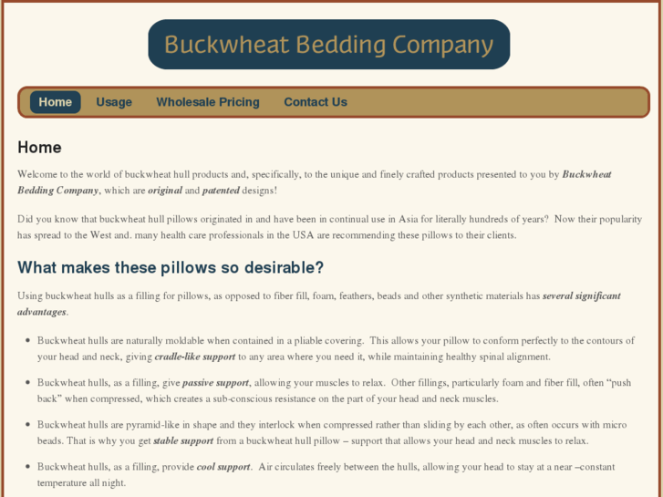 www.buckwheatbedding.com