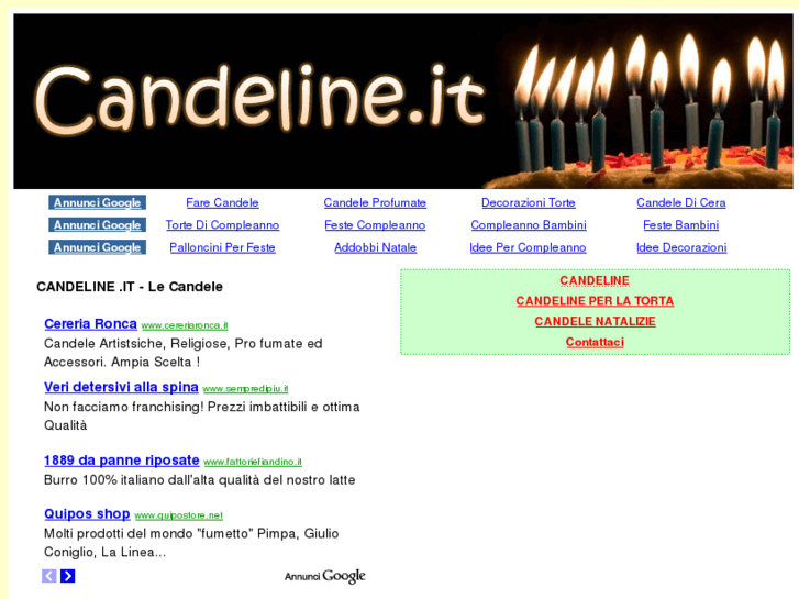 www.candeline.it