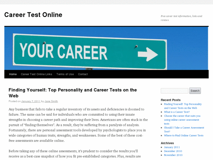 www.career-test-online.com