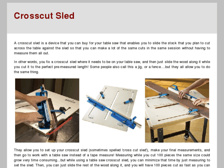 www.crosscutsled.com