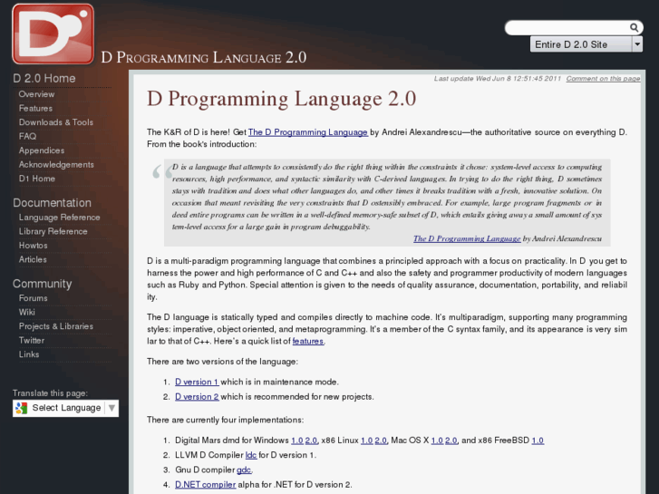 www.d-programming-language.org