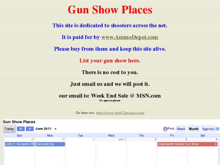 www.gunshowplaces.com