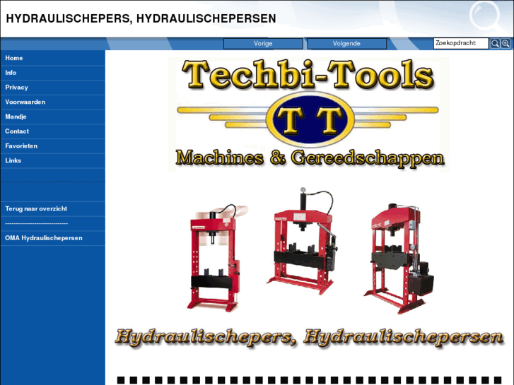 www.hydraulischepers.nl