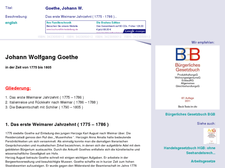 www.johannwolfgangvongoethe.com