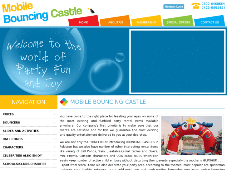 www.mobilebouncingcastle.com