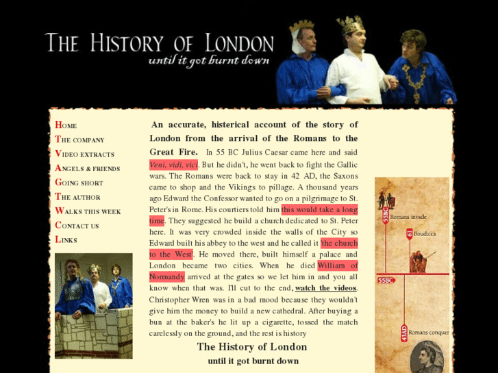 www.thehistoryoflondon.com