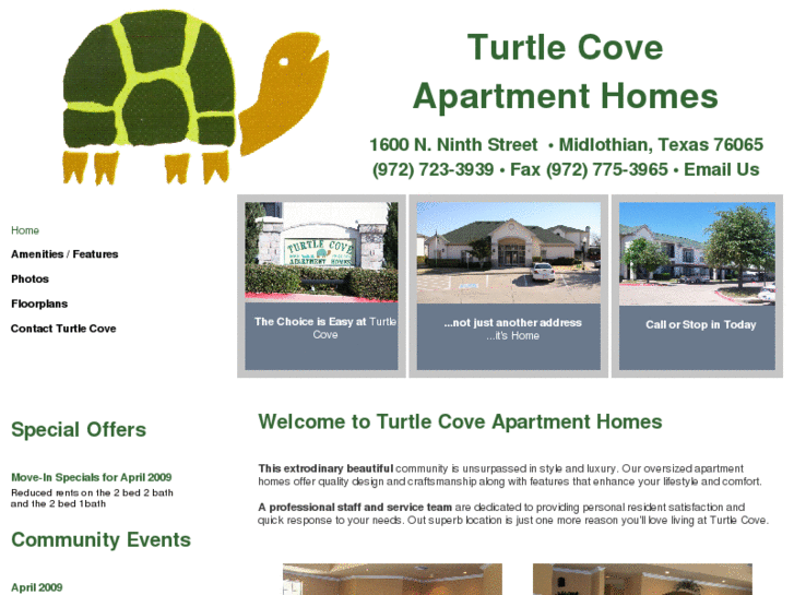 www.turtlecoveapts.com