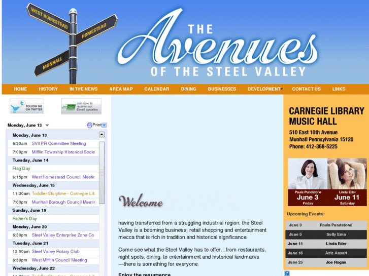 www.avenuessteelvalley.com