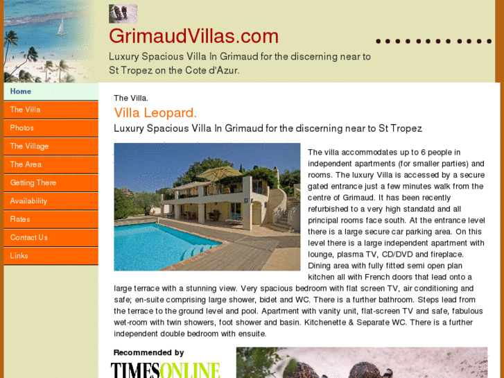 www.grimaudvillas.com