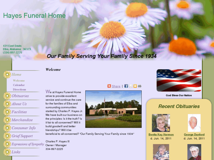 www.hayesfuneralhome.net