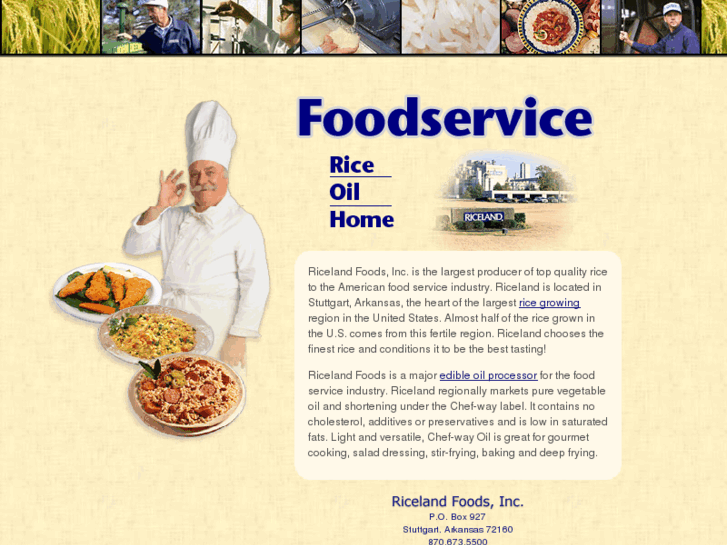 www.ricelandfoodservice.com