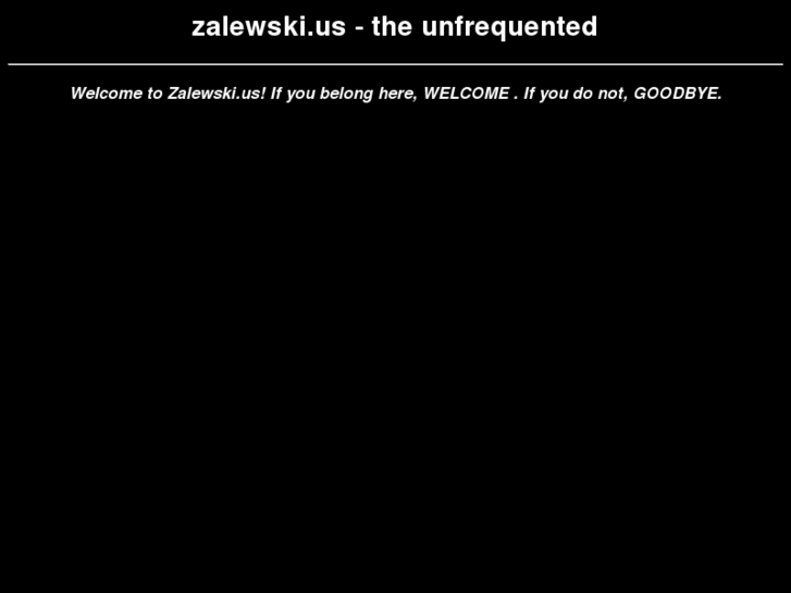 www.zalewski.us