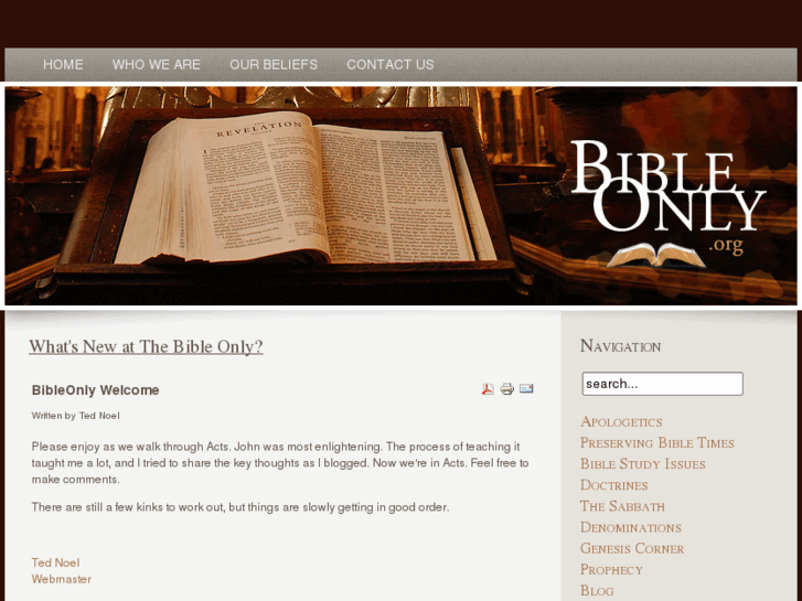 www.bibleonly.org