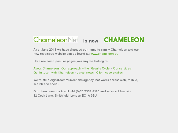 www.chameleonnet.co.uk