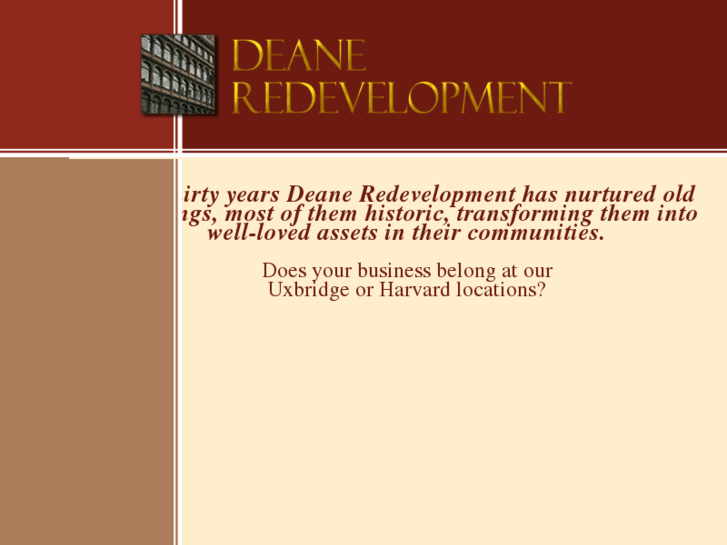 www.deaneredevelopment.com