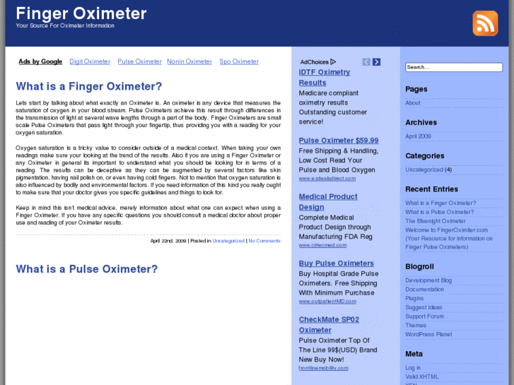 www.fingeroximeter.com