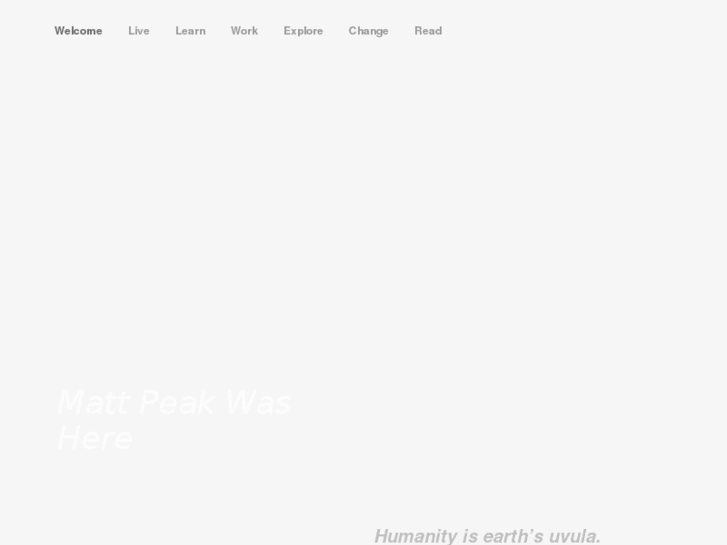 www.mattpeak.net