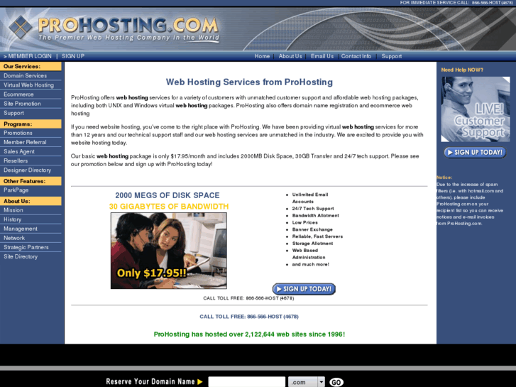 www.prohosting.org