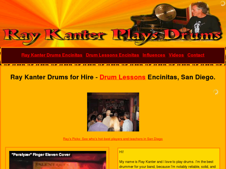 www.raykanterplaysdrums.com