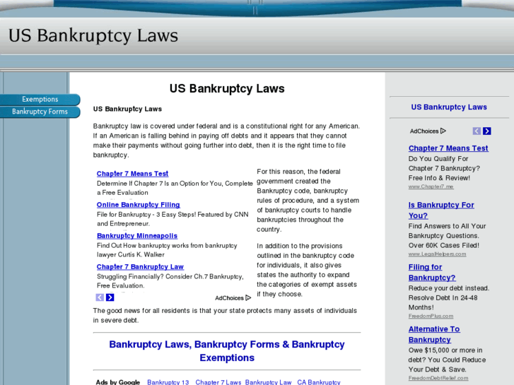 www.us-bankruptcy-laws.com