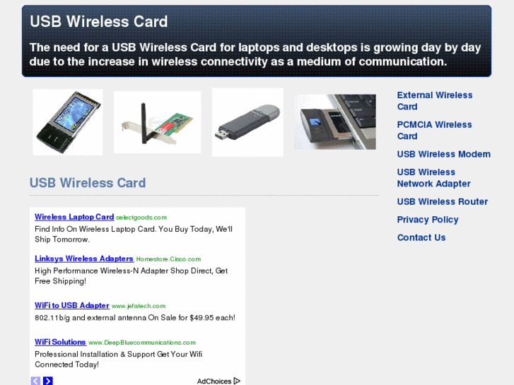 www.usbwirelesscardcenter.com