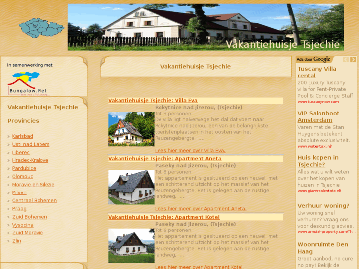 www.vakantiehuisjetsjechie.eu