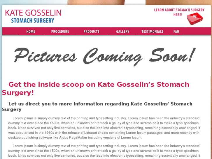 www.kategosselinstomachsurgery.com