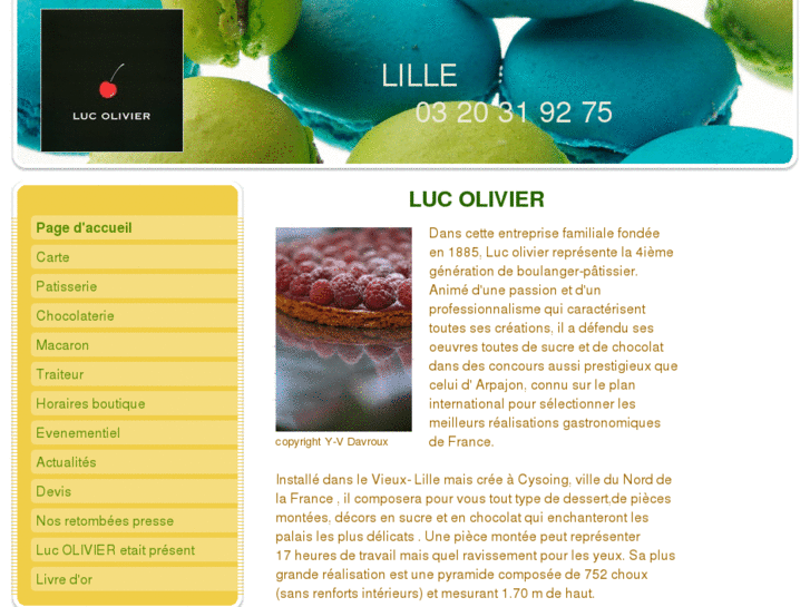 www.luc-olivier-patissier-chocolatier.com