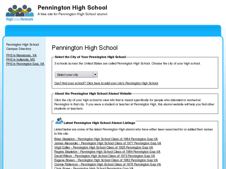 www.penningtonhighschool.org