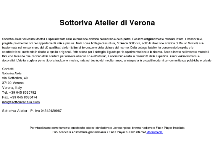 www.sottorivaitalia.com