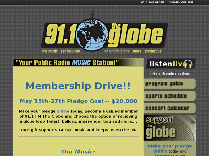 www.thegloberadio.org