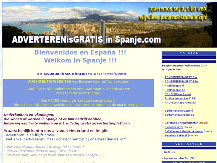 www.adverterenisgratisinspanje.com