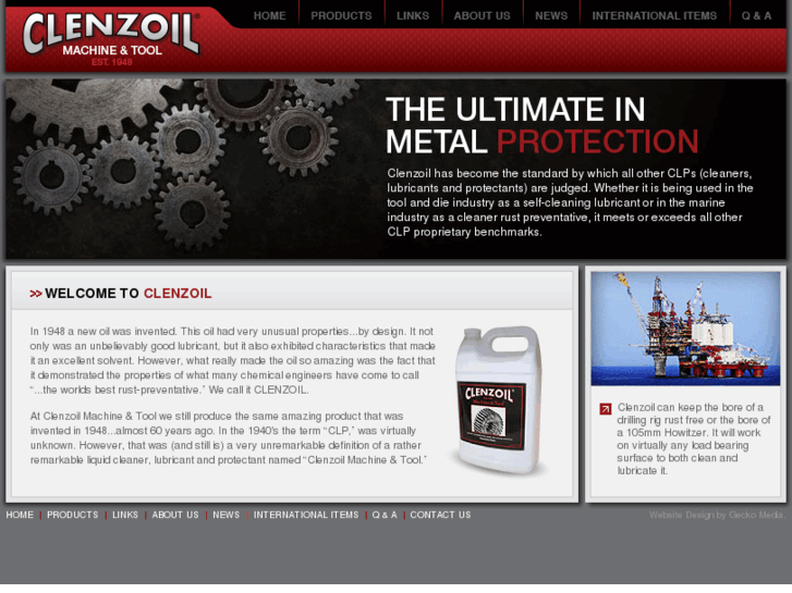 www.clenzoilmachinetool.com