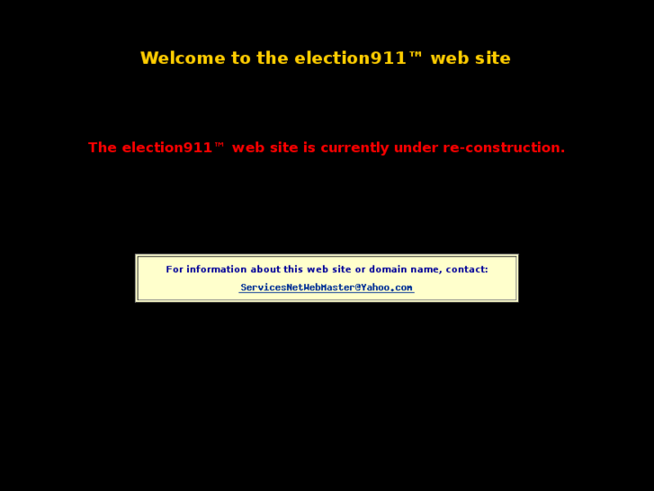 www.election911.org