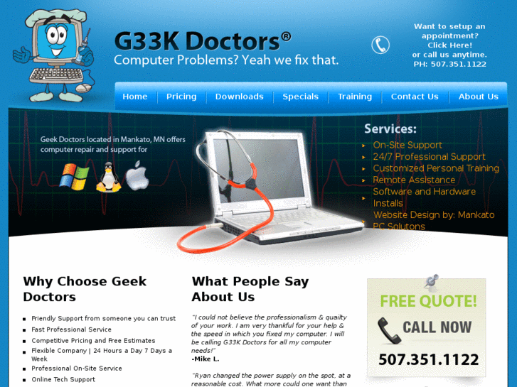 www.g33kdoctors.com