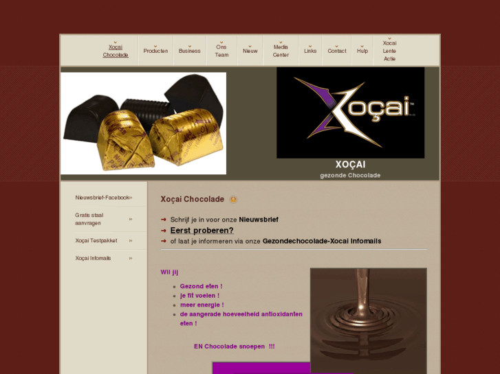 www.gezondechocolade.nl