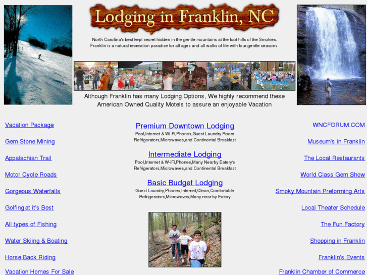 www.lodginginfranklinnc.com